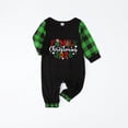 thumbnail image 1 of Pijamas familiares europeos con estampado navideño de moda, traje para padres e hijos, monos de poliéster para bebés., 1 of 3