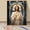 Jesus, variant on JYLMOOD DIY Paint by Number for Adults, Easy Painting by Numbers for Gift Home Wall Decor 16x20in without Frame, Colored Canvas - Window Flower