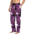 thumbnail image 5 of Top-kevin Halloween Black Cat Pajama Pants Mens Lounge Pants Casual Men Pajama Bottoms with Drawstring & Pockets Christmas Gifts, 5 of 13