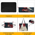 thumbnail image 4 of Patriotic Roosters Celebrate Fireworks Outdoor Picnic Blanket, Foldable Waterproof Beach Mat, Portable Beach Blanket for Beach Camping, Hiking, Family Concerts, 4 of 8