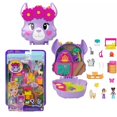 thumbnail image 2 of Juego compacto original de Polly Pocket, Llama Camp Adventure con 2 micromuñecas y 13 accesorios, juguete de viaje con sorpresas, 2 of 5