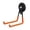 A002- Style B, variant on Heavy Duty Wall Hook, Garage Hooks Heavy Duty, Tool Hangers for Garage Wall, Garage Tool Organizer Wall Mount, Orange Double J-Hook 4.5X2X4.5 in for Garage Tool Storage, Utility