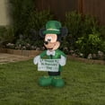 Gemmy Airblown Inflatable St Patricks Day Mickey Mousenull
