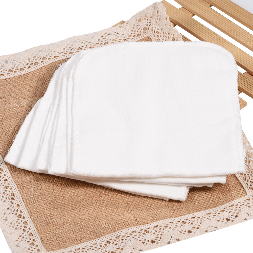 WALFRONT 5pcs Soft and Breathable Baby Infant 8 Layers Cotton Gauze