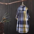 thumbnail image 4 of Abstract Print Flannel Shirt Jacket, Lightweight Open Front Cardigan with Non-Positional Pattern & Versatile Layering Potential,Yellow 3XL, 4 of 5
