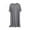 Dark Gray, variant on TMOYZQ Cotton Nightgowns for Women Casual Crewneck Soft Nightdress Loose Fit Short Sleeve T-Shirt Dress Loungwear Dress on Clearance