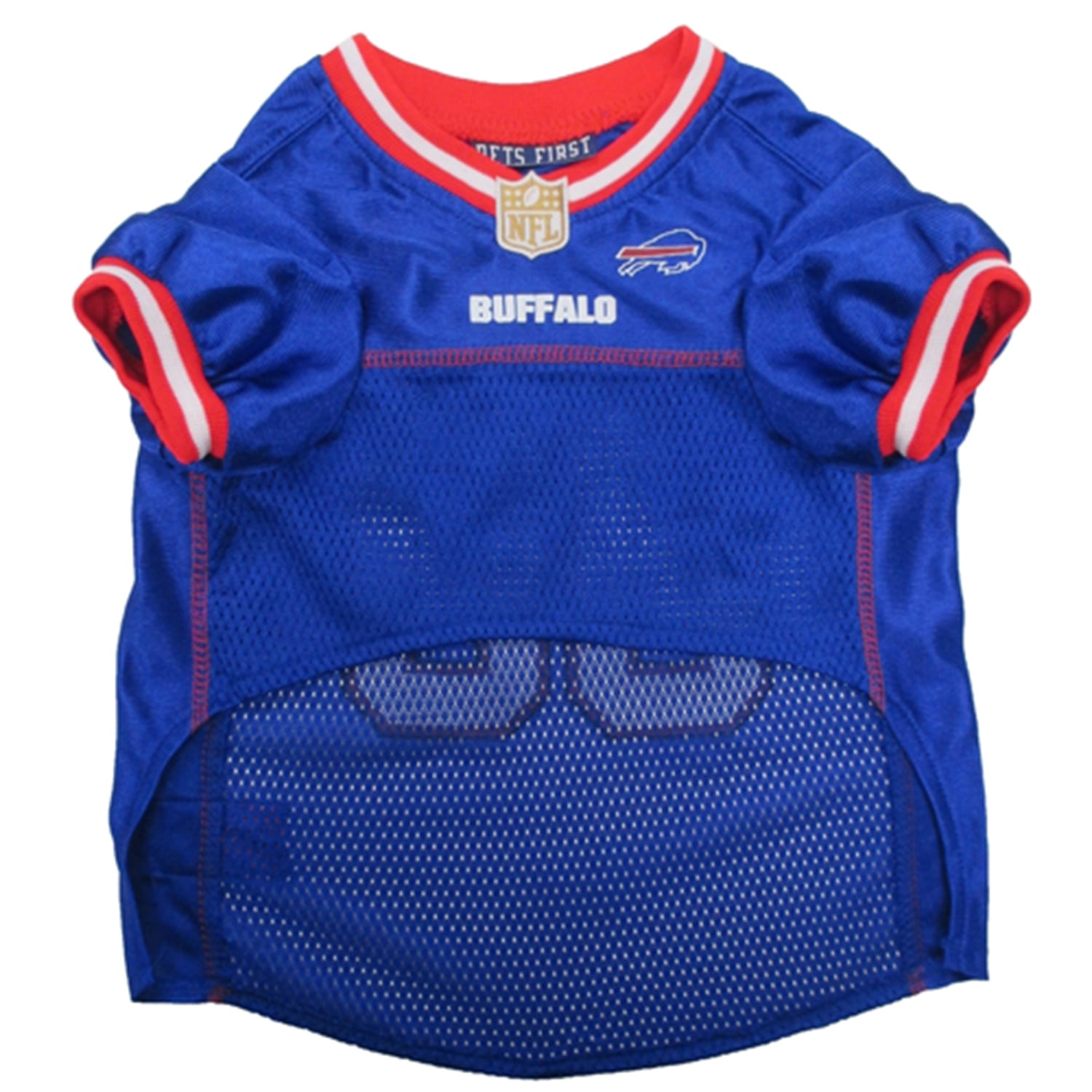 Pets First NFL Buffalo BillsLicensed Mesh Jersey for Dogs and Cats - Extra Extra large