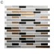 thumbnail image 2 of Gwong Decoración hogareña Mosaico autoadhesivo a prueba de aceite 3D Respaldo de la sala de estar de la sala de estar de la sala de estar etiqueta de la pared Gwong 21052618, 2 of 7