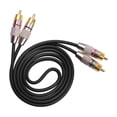thumbnail image 1 of braveheart Reliability And Assurance With Stereo Cable Male To Male Adapter For Audio Audio Adapter Cable Replacement Headphone 0.5m, 1 of 6
