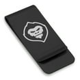 thumbnail image 1 of Stainless Steel Mythical Yeti Head Classic Slim Money Clip Credit Card Holder, 1 of 2