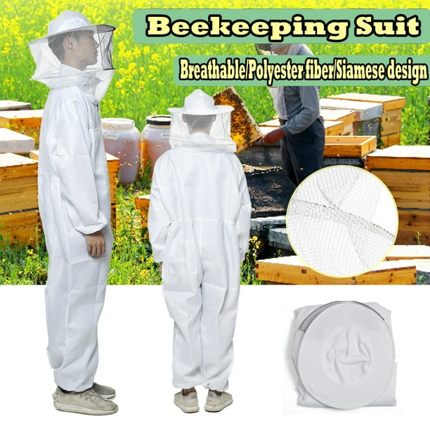 Full Body Bee Protective Suit Breathable Bee Proof Suits Beekeeper
