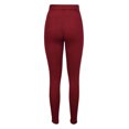 thumbnail image 4 of Mrat Womens Pants Vintage Full Length Yoga Pants Ladies Stretch Yoga Leggings Fitness Running Gym Sports Full Length Active Pants Pants For Female Loose Fit Wine XXL, 4 of 8