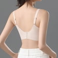 thumbnail image 5 of Bixock Plus Size Bras for Women Wireless Solid Color Back Hook Closure Beautiful Back Enhanced Support Breathable Daily Wear Bra, 5 of 5