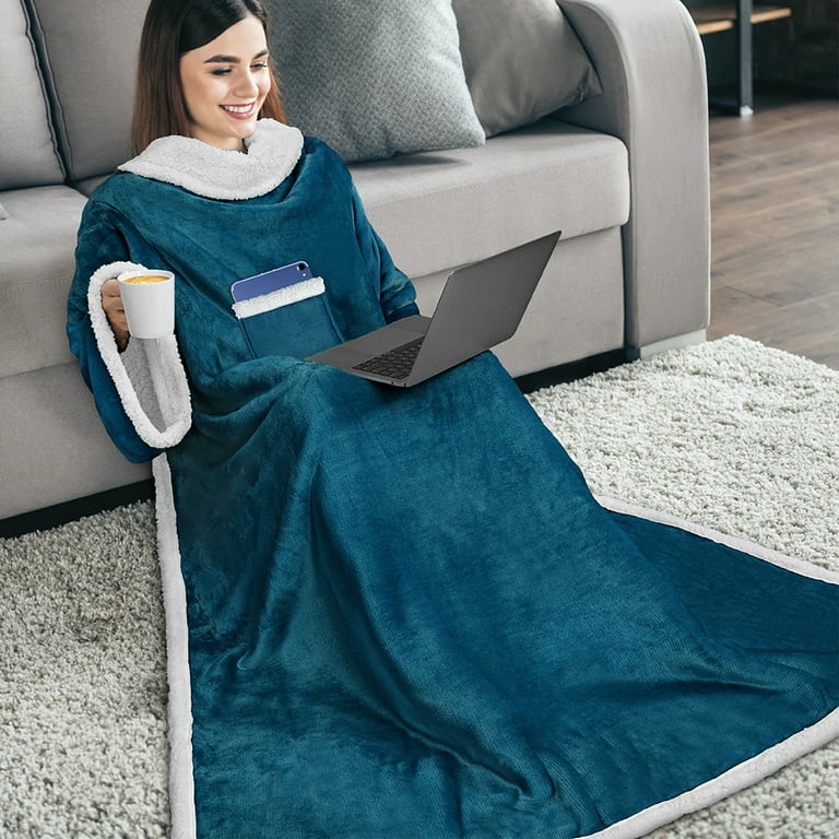 Lazy Blanket Wearable Blanket pillow for Adults, Women and Men