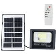 thumbnail image 2 of Foco solar para exteriores de 100 LED, IP67, resistente al agua, lámpara de pared solar con control remoto, farola para jardín de 40 W, 2 of 14