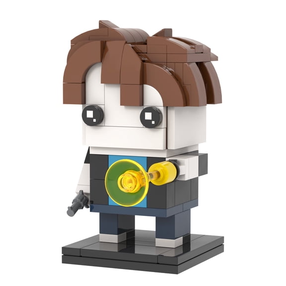 MOOXI 99 Nights Forest Player Brickheadz Action Figures Building Block Set,Classic Creative Building Blocks Children Kit,Gifts for Kids(131pcs)