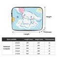 thumbnail image 4 of Cinnamoroll Laptop Case Sleeve, 13 inch Laptop Sleeve Bag Durable Shockproof Protective Computer Carrying Cover, 4 of 8