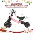 thumbnail image 3 of 5 in 1 Bike, Tricycle Trikes Tricycle, Toys for Boy & Girl, Balance Training, Removable Pedals, 3 of 7