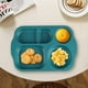 thumbnail image 5 of Bandeja de almuerzo infantil de paja de trigo | Plato de comida para estudiantes con 5 compartimentos | Plato dividido duradero estilo cafetería | Vajilla ecológica sin BPA, 5 of 5