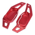thumbnail image 3 of Pair Red Vehicle Steering Wheel Shift Paddle Cover Shifter Extension for Audi A5 coupe 45 TFSl Quattro 2016, 3 of 7