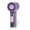 Purple, variant on Lerpwige Portable Handheld Clear Shell Rechargeable Cooling Easy to Carry