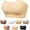 Beige, variant on Strapless Bras for Women Non-Slip Push Up Wireless Bandeau Bra Seamless Comfort Padded Tube Top Supportive Bralette Watermelon Red M