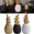 thumbnail image 3 of Girlsshop Artificial Pineapple Shape Resin Ornament Nordic Style Living Room Decoration,white, 3 of 7