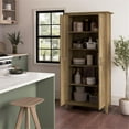 thumbnail image 4 of Key West Kitchen Pantry Cabinet with Doors in Reclaimed Pine - Engineered Wood, 4 of 11