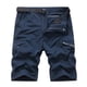 thumbnail image 1 of pstuiky Pantalones cortos para hombre, Pantalones cortos cargo de talla grande para hombre, con múltiples bolsillos, holgados, para playa y verano Pantalones cortos para correr para hombre, 1 of 3
