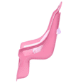 thumbnail image 5 of Doll Bike Seat for Girls Bicycle with DIY Unicorn Decals, Baby Doll Bicycle Carrier, Kids Bike American Doll Accessories, Pink, 5 of 8