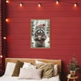 thumbnail image 3 of Stupell Industries Traditional Merry Cocoa Raccoon Gold Floating Frame Canvas Art, 21 x 31, by Tina LeCour, 3 of 8