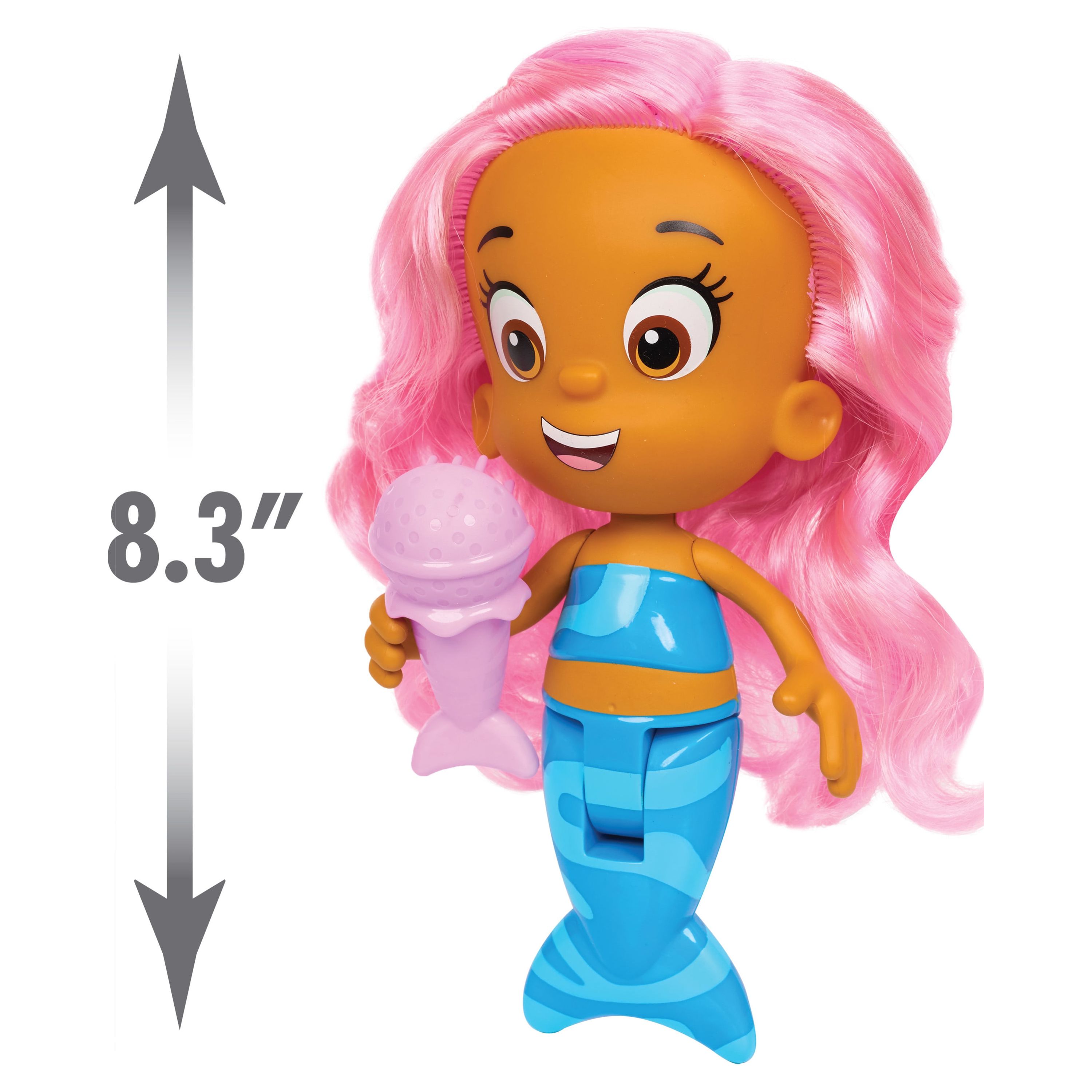 Bubble Guppies Splash and Surprise Molly Bath Doll,  Kids Toys for Ages 3 Up, Gifts and Presents - image 4 of 5