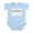 Sky Blue, variant on CafePress - Colorado Infant Bodysuit - Baby Light Bodysuit, Size Newborn - 24 Months