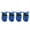 Blue, variant on GASTROPOD 4Pcs Dog Shoes Breathable Nylon Fabric Dog Socks Anti-Slip Rubber Sole Dog Boots & Paw Protectors Adjustable Dog Rain Boots 4x3x2cm,Blue