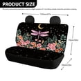thumbnail image 4 of CHAQLIN Watercolor Dragonfly Soft Car Seat Cover for Car Interior Auto, Non-Slip Rear Seats Protectors Durable Car Back Seat Covers, 4 of 4