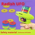 thumbnail image 3 of 1x Foam Disc Launcher Flying Disc Handheld Shooter Indoor Shooting Game Hot E1, 3 of 9