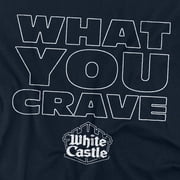 White Castle T-Shirt Craving Unisex Graphic Tee For Men & Women