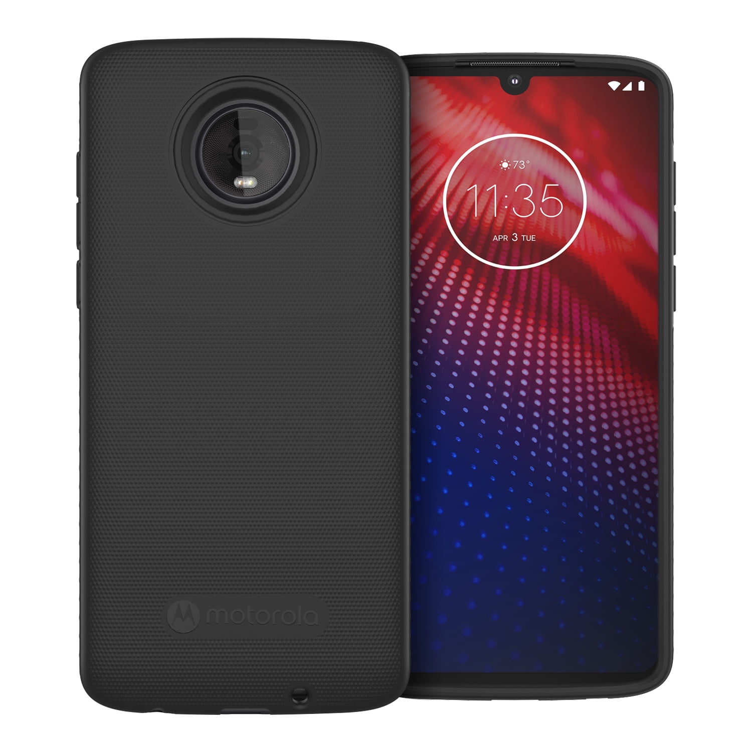 Motorola Moto Z4 Protective Case Black precision fit