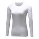 thumbnail image 1 of Qarigey Camiseta con cuello redondo, ropa interior térmica básica, camisetas cálidas de manga larga, camiseta transpirable, ropa térmica Prendas para la parte del cuerpo Blanco SG, 1 of 6