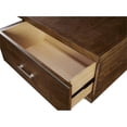 thumbnail image 4 of Progressive Furniture Downtown Wood Cocktail Table in Toffee Brown, 4 of 5