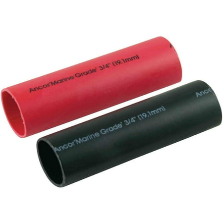 - Ancor Marine Grade Heat Shrink Heavy Wall Battery Cable Tube Combo Pack for 8-2/0, Includes one 3/4