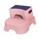 thumbnail image 3 of Taburete multiusos de dos escalones para niños, ideal para entrada, baño y cocina. rosa, 3 of 9