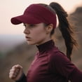 thumbnail image 6 of Helii Women Men Sports Sun Visor Lightweight Packable Stretchy Visor Hat for Running, Tennis, Golf Sun Hat Cowboy Hat Cute Hats, 6 of 6