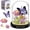 Butterfly, variant on Butterfly Flowers Bouquet Building Sets Animals for Adults Girls Not Compatible with Lego