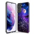 thumbnail image 2 of For Samsung Galaxy S9 Plus Spring Moon Night Lavender Flowers Floral Design, iPhone 14, 2 of 8