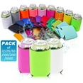 thumbnail image 3 of QualityPerfection Foam Can Cooler Sleeves Insulated 12oz Can Holder Set of 25, 3 of 9