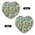 thumbnail image 2 of Zufioo SpongeBob SquarePants for Portable Pocket Makeup Mirror, Foldable Handheld Magnifying Beauty Mirror Suitable for Wallet Handbag for Women-Heart Shape, 2 of 9