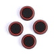 thumbnail image 5 of 4 piezas de silicona Joystick analógico Thumbstick Grip Cover para PS4 (negro + rojo) Ehuebsd Para estrenar, 5 of 9