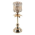 thumbnail image 1 of Portavelas de cristal Velas de pilar de luz de té Soporte de candelabro para boda M Zulema Porta vela, 1 of 8