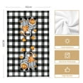 thumbnail image 6 of Sm:)e Buffalo Plaid Gnome Truck Pumpkin Fall Kitchen Dish Towels 18x26 Inch Set of 2, 6 of 6